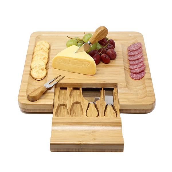 Cheese Board with Dip Bowls