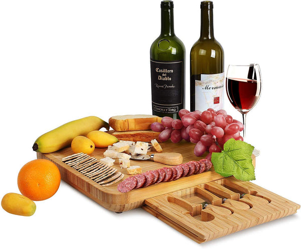 Cheese Board with Dip Bowls